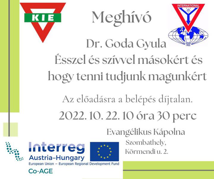 sszel s szvvel msokrt, hogy tenni tudjunk, magunkrt...