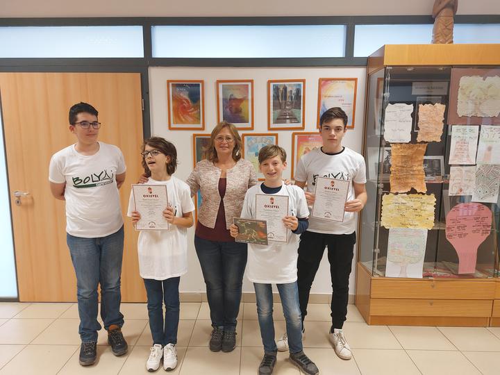 Szép eredmény a Bolyai matematikaversenyen - fotóval frissítve! Szép eredmény a Bolyai matematikaversenyen - fotóval frissítve!