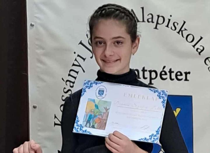 Kpzmvszeti siker a Kossnyi rajzversenyen