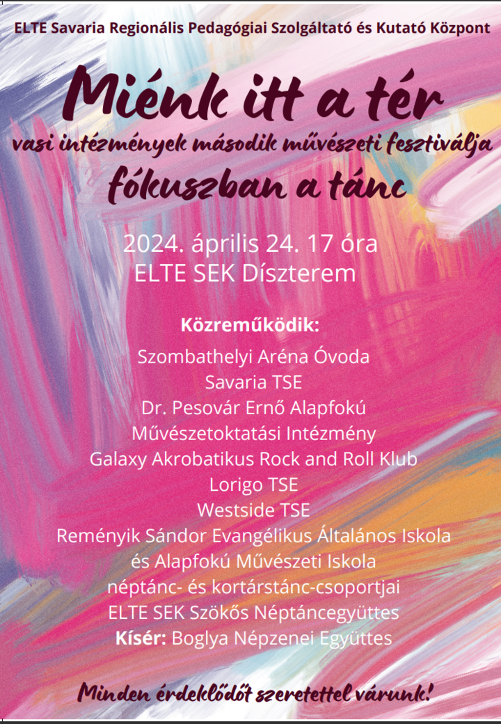 ,,Mink itt a tr mvszeti fesztivlra meghv 