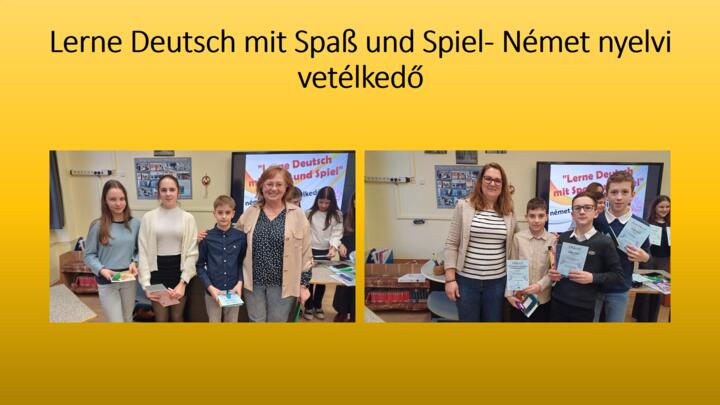 Lerne Deutsch mit Spa und Spiel- Nmet nyelvi vetlked