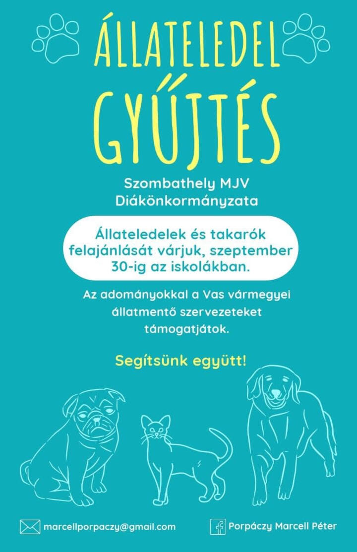 Adomnygyjts az llatok Vilgnapja alkalmbl