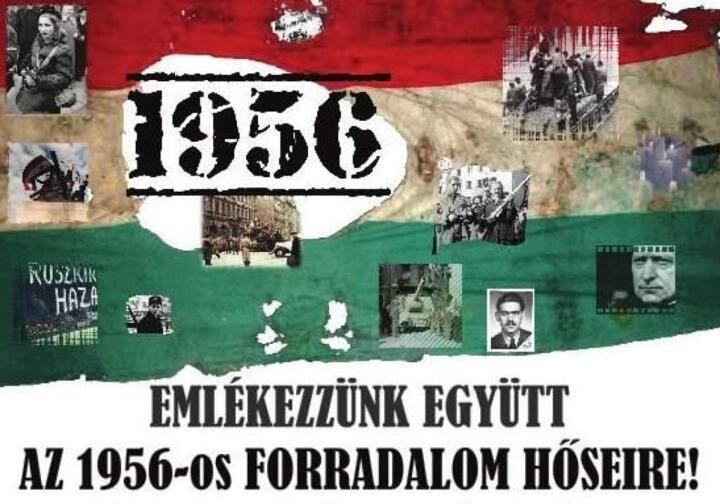 Az 1956-os forradalom s szabadsgharc hseire emlkeznk