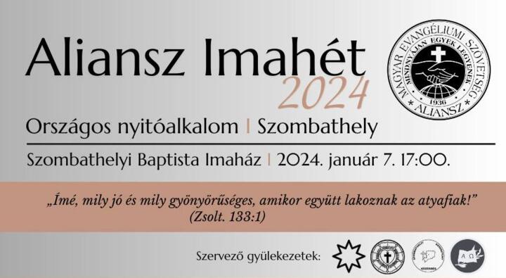 Aliansz imahtre hvogatjuk a gylekezeti tagokat